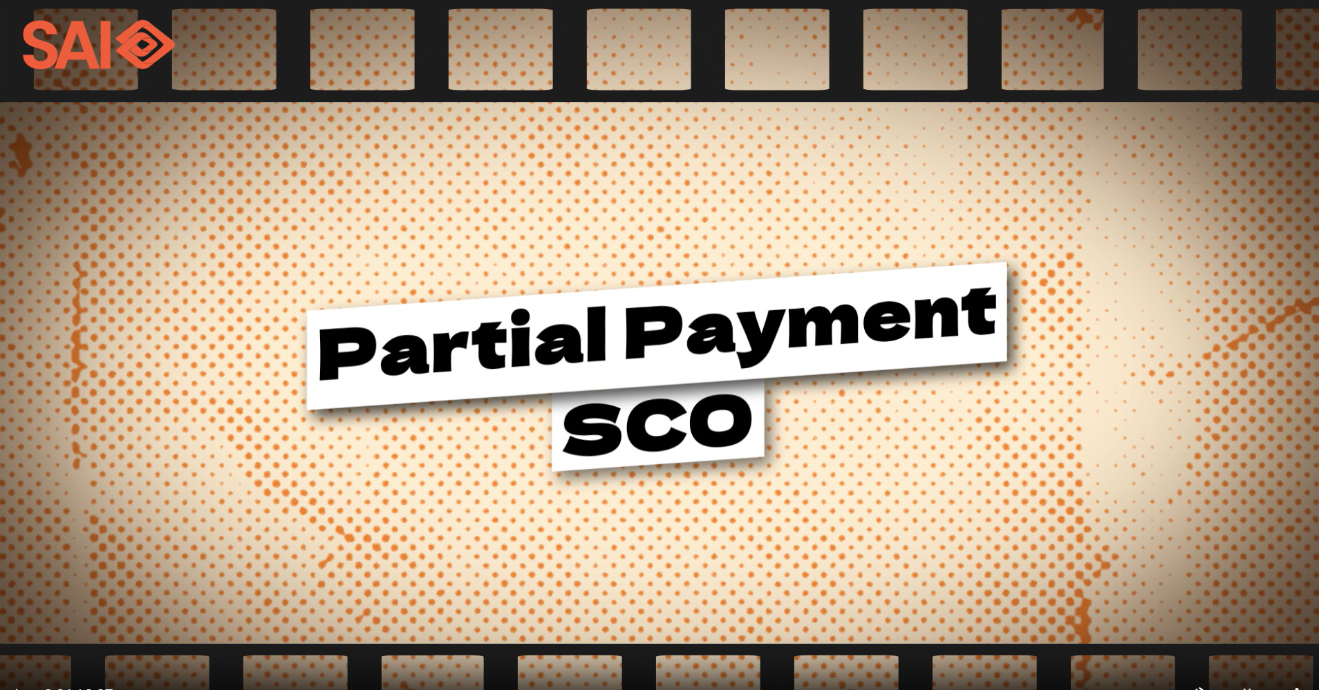 Partial Payment SCO